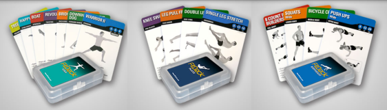 Yoga, Pilates and Bodyweight FitDecks